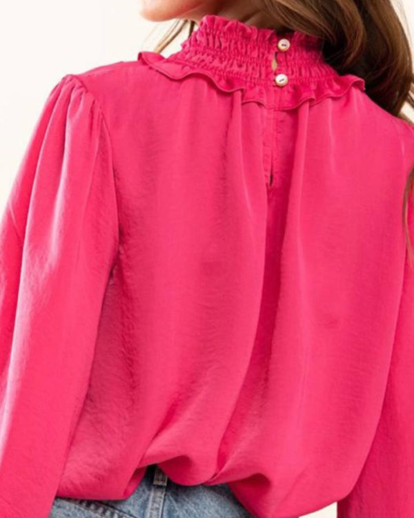 Blusa premium Rosa & Branca