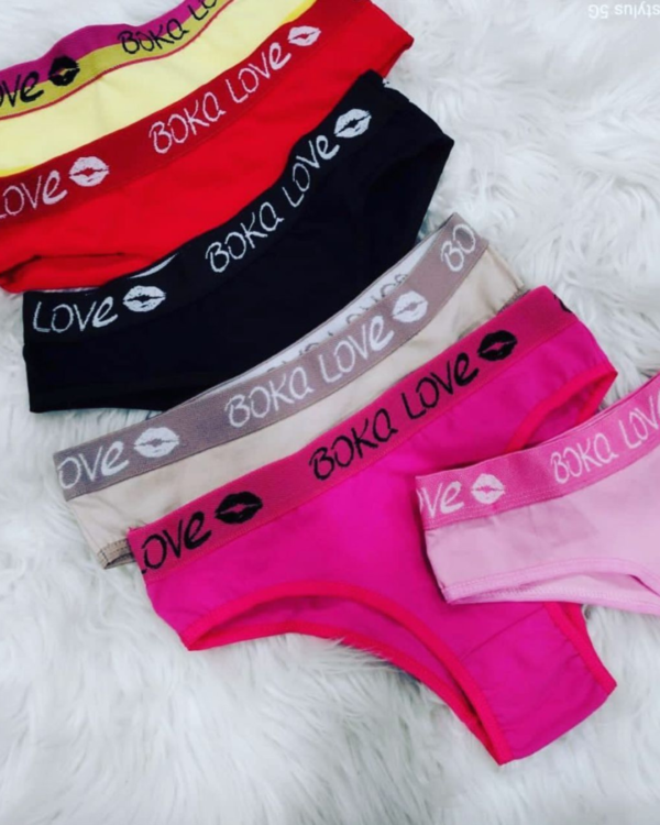 Kit de Calcinhas Boka Love